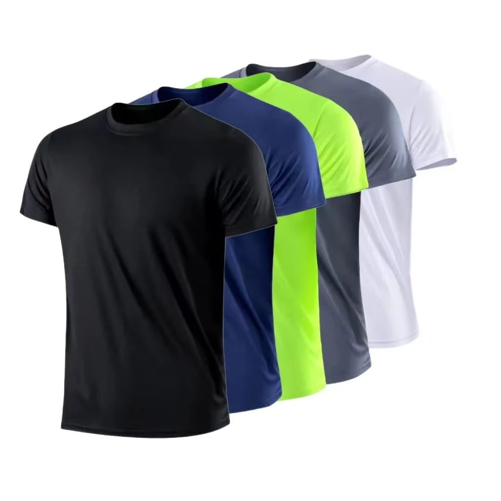 Camiseta Masculina Dry Fit Academia - Camisa Esportiva Secagem Rápida