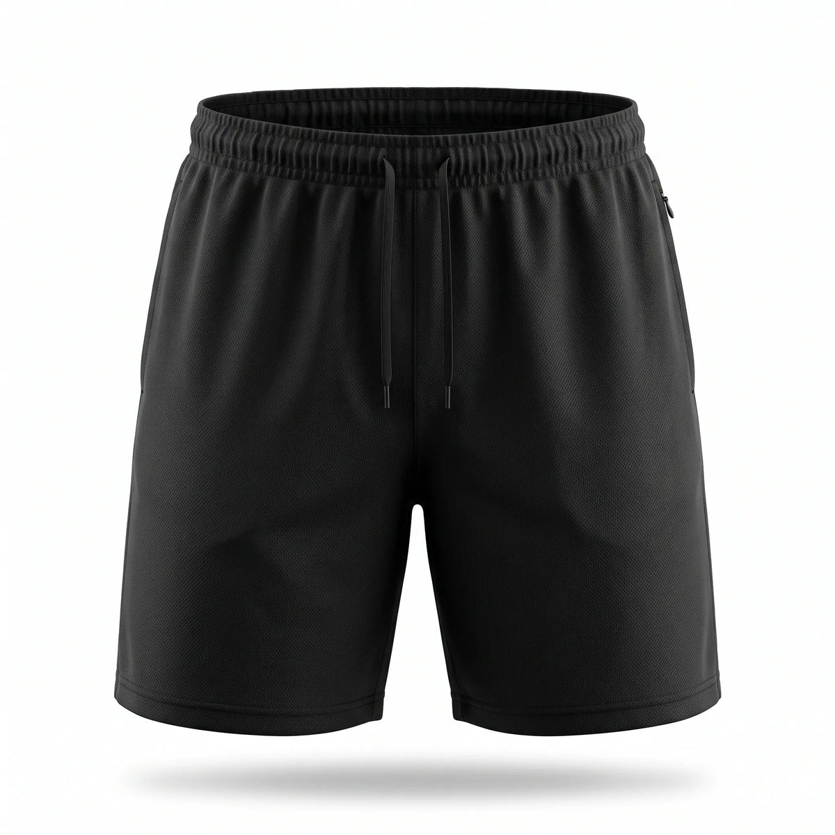 Bermuda Compressão Masculina Alphex 2 em 1 Bolso Zíper Dry Fit Corrida Academia