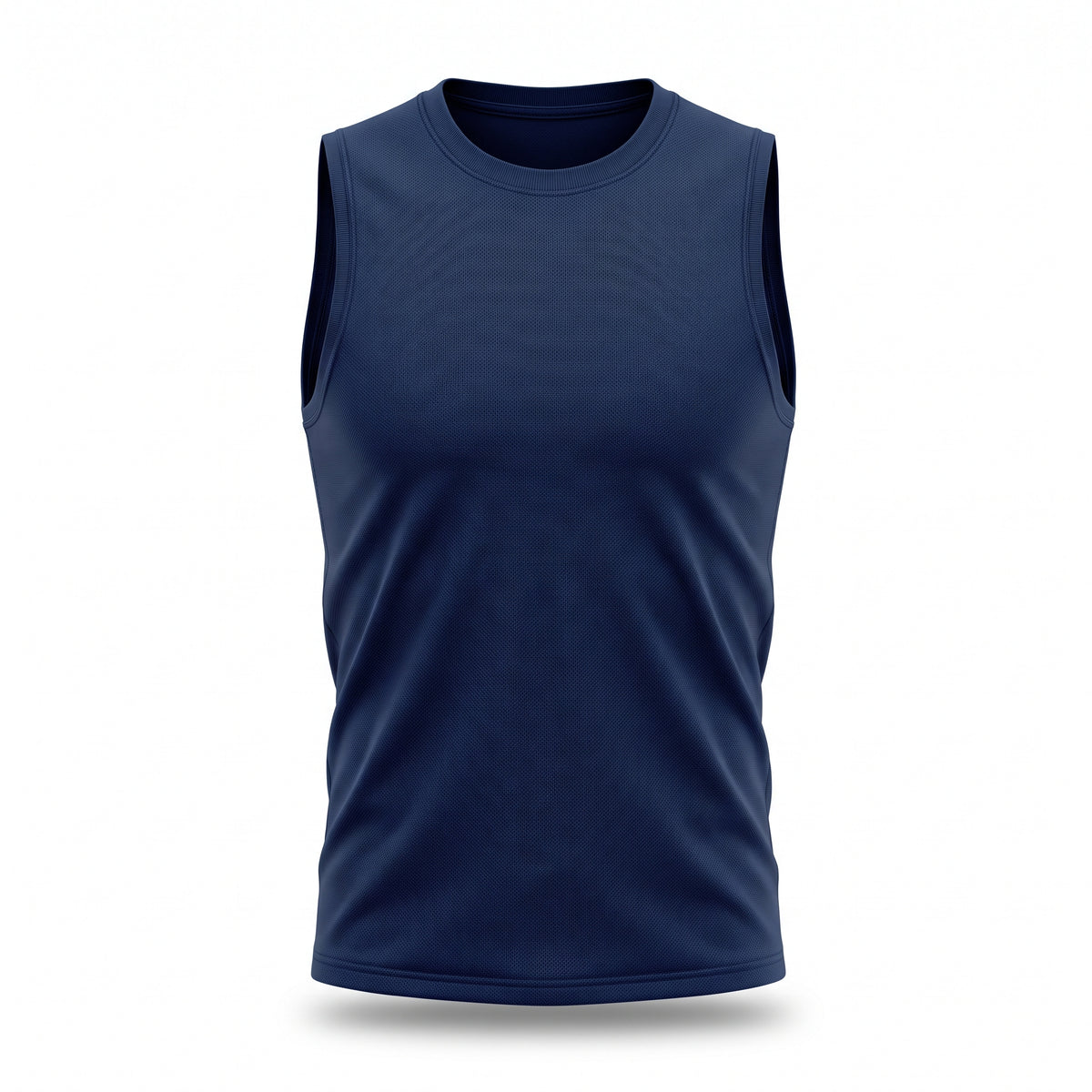Regata Dry Fit Masculina Alphex Azul Marinho - Vista Frontal