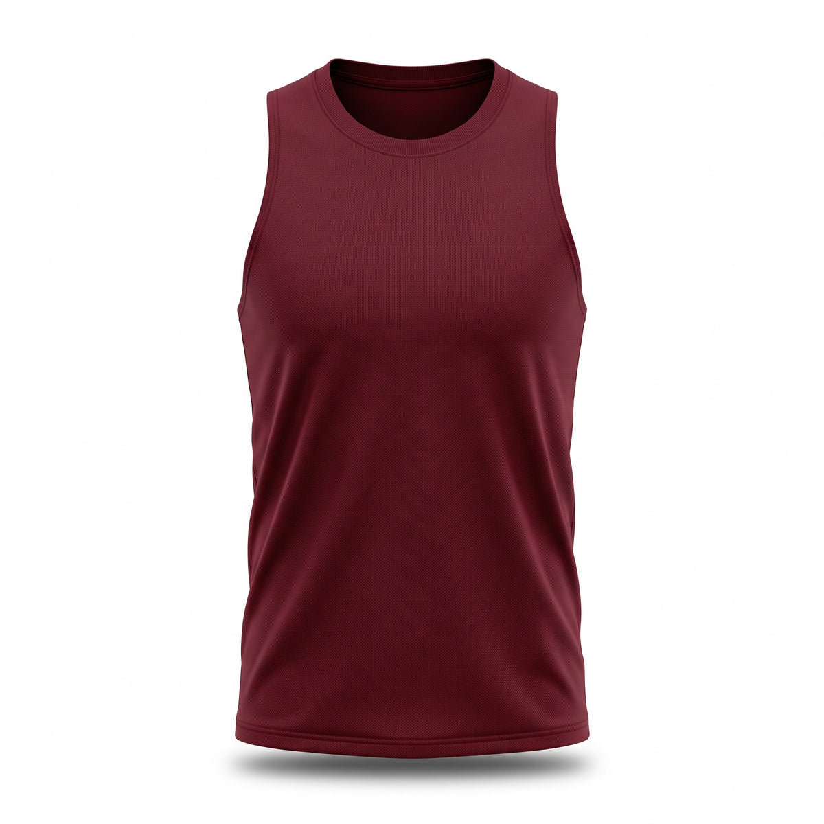 Regata Dry Fit Masculina Alphex Vinho - Vista Frontal