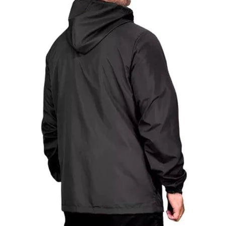 Vista traseira do corta-vento masculino Alphex